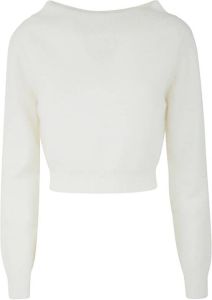 Semicouture Round-neck Knitwear Wit Dames