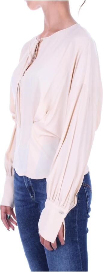Semicouture Blouses Beige Dames - Foto 2