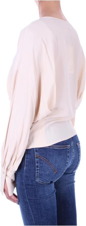Semicouture Blouses Beige Dames - Foto 3
