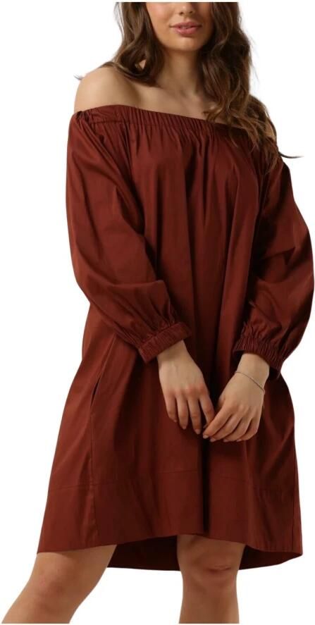 Semicouture Bordeaux Mini Jurk S4Sk26 Red Dames - Foto 3