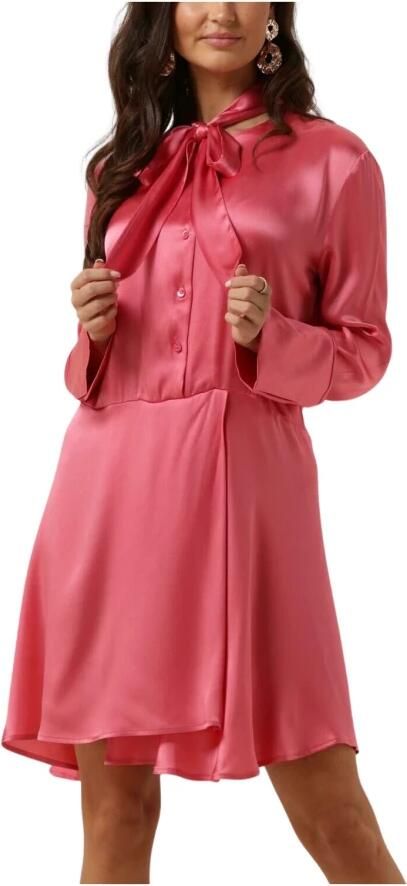 Semicouture Maya Jurk Roze Mini Jurk Pink Dames - Foto 7