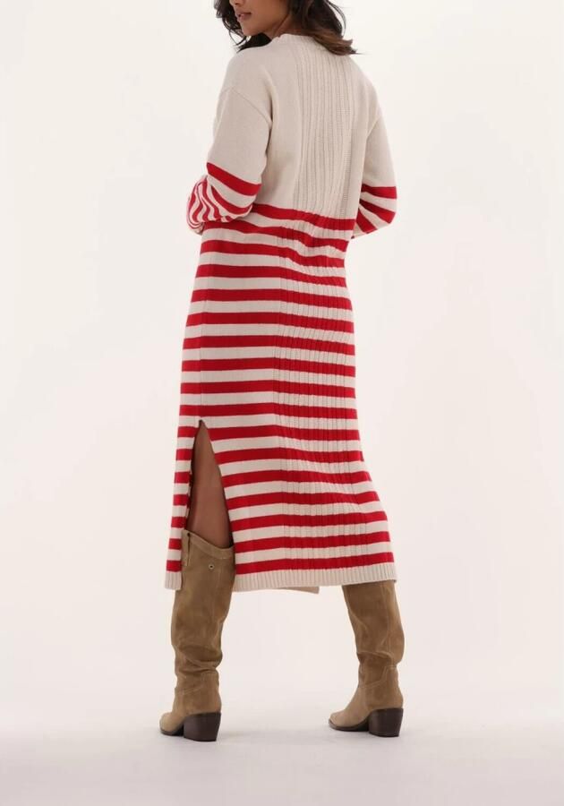 Semicouture Midi Jurk Ecru Beige Dames - Foto 6