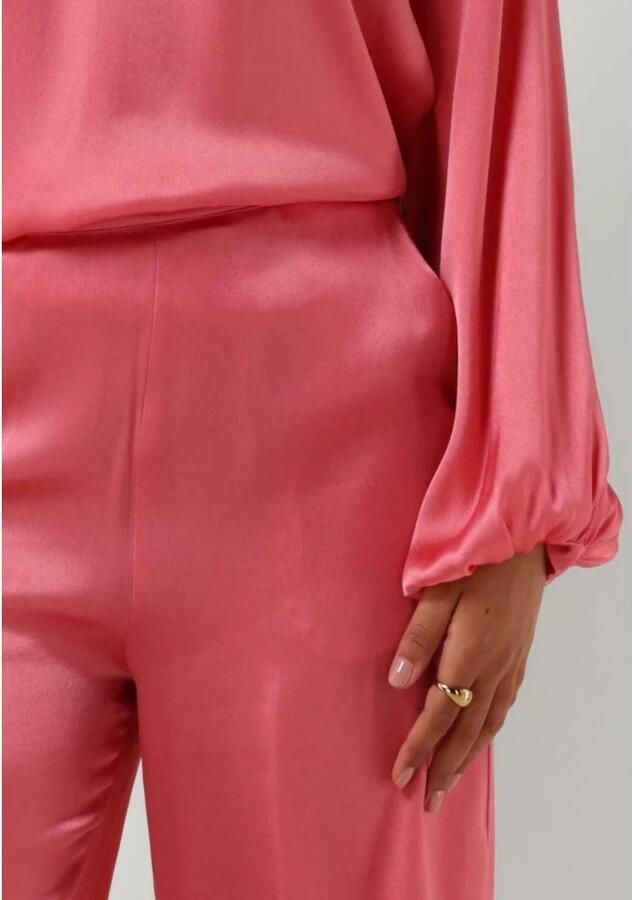 Semicouture Roze Emmerson Trousers Damesbroek Pink Dames - Foto 4