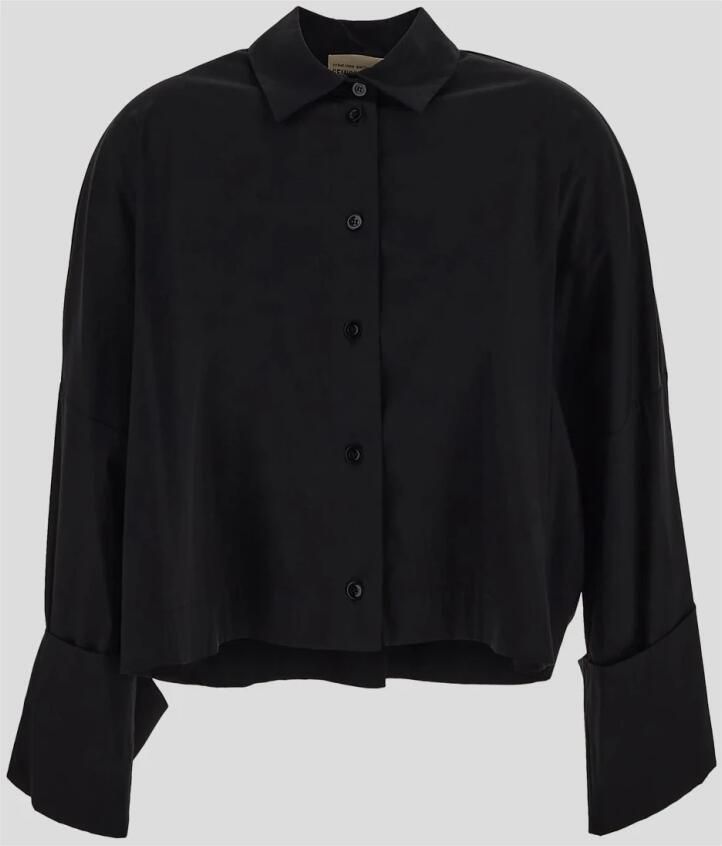 SEMICOUTURE Dames Blouses S4sk03 Shirt Zwart - Foto 7