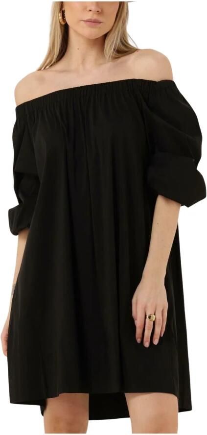 Semicouture Zwarte Mini Jurk S4Sk26 Stijl Black Dames - Foto 7