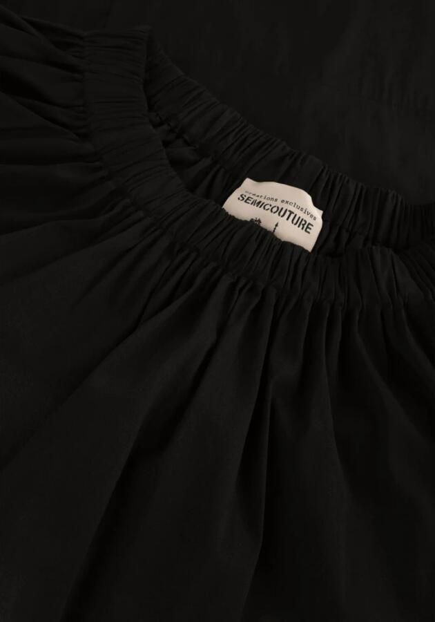 Semicouture Zwarte Mini Jurk S4Sk26 Stijl Black Dames - Foto 5