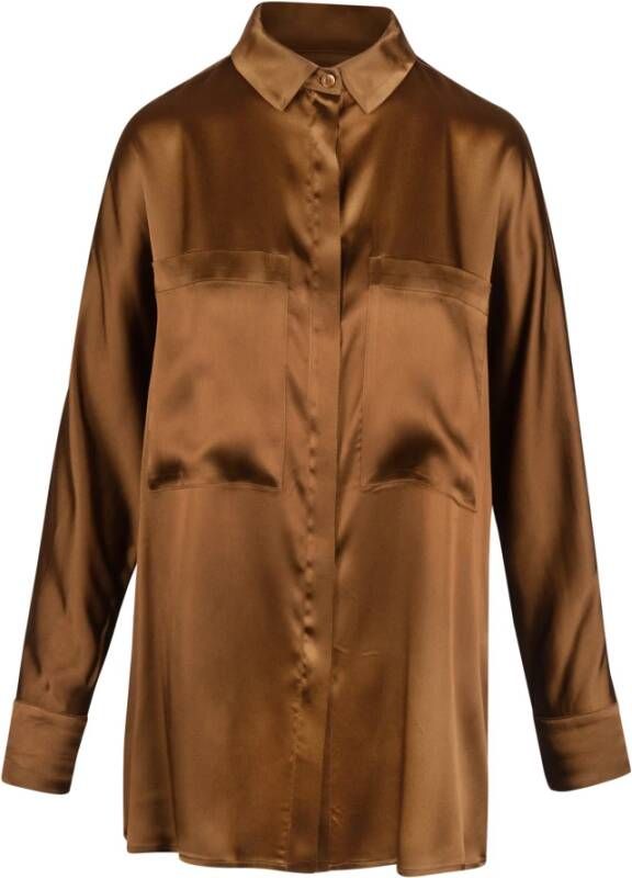 Semicouture Shirts Bruin Dames