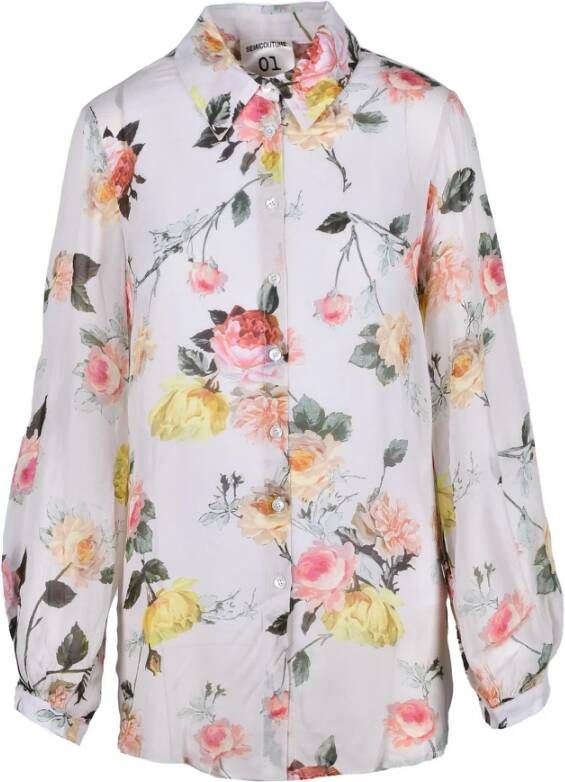 Semicouture Shirts White Dames