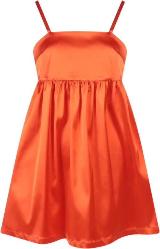 Semicouture Short Dresses Oranje Dames