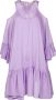 Semicouture Short Dresses Purple Dames - Thumbnail 1