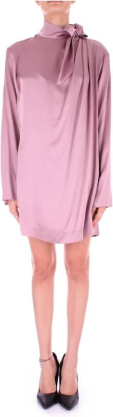 Semicouture Short Dresses Roze Dames