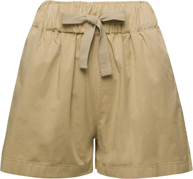 Semicouture Short Shorts Beige Dames