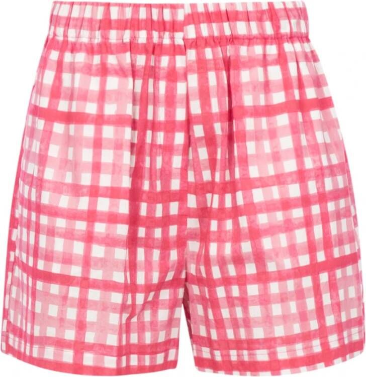 Semicouture Shorts Rood Dames