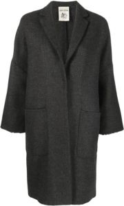 Semicouture Single-Breasted Coats Zwart Dames