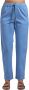 Semicouture Slim-fit Trousers Blauw Dames - Thumbnail 1