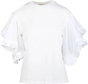 Semicouture T-shirt Wit Dames