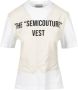 Semicouture t-shirt White Dames - Thumbnail 1