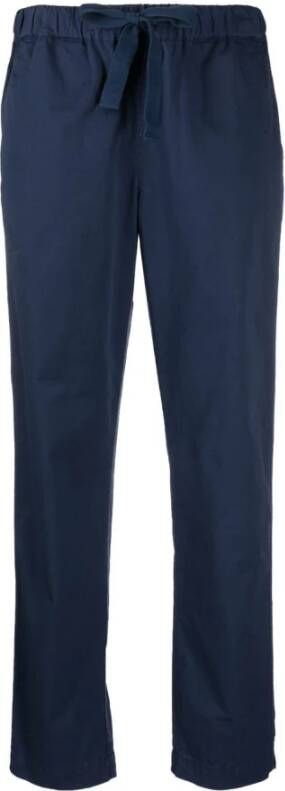 Semicouture Tapered Trousers Blauw Dames