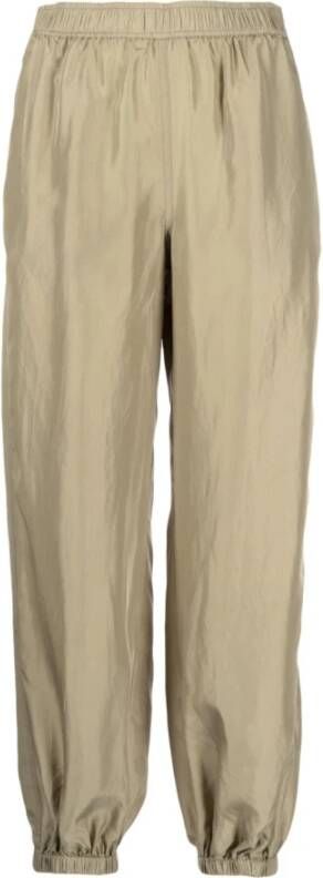 Semicouture Tapered Trousers Groen Dames