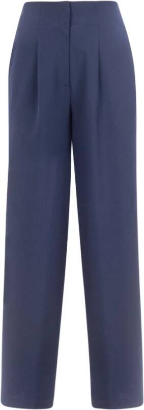 Semicouture Trousers Blauw