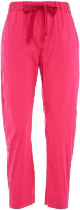 Semicouture Trousers Roze Dames