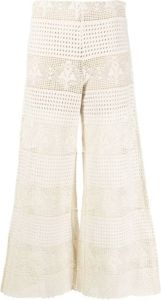 Semicouture Trousers Wit Dames