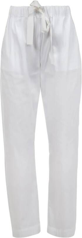 Semicouture Trousers Wit Dames