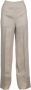 Semicouture Wide Trousers Beige Dames - Thumbnail 1