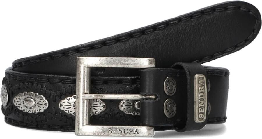 Sendra Zwart Leren Damesriem Black Dames