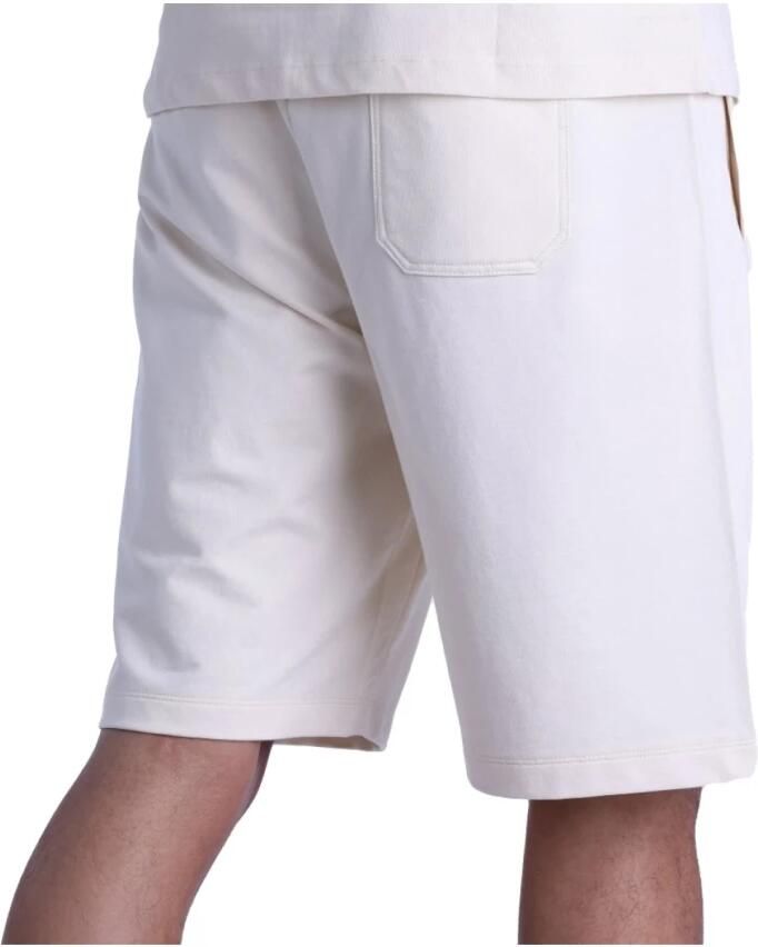 Sergio Tacchini 100% Katoenen Shorts Beige Straight Fit Beige Heren - Foto 2