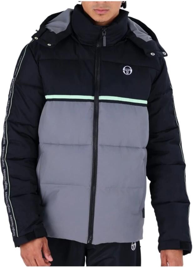 Sergio Tacchini Bicolor Pufferjas Midday Black Heren - Foto 4