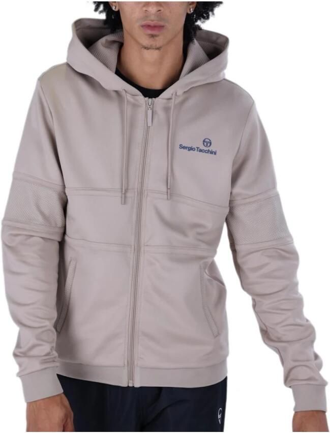 Sergio Tacchini Hoodie met rits Beige Heren - Foto 3