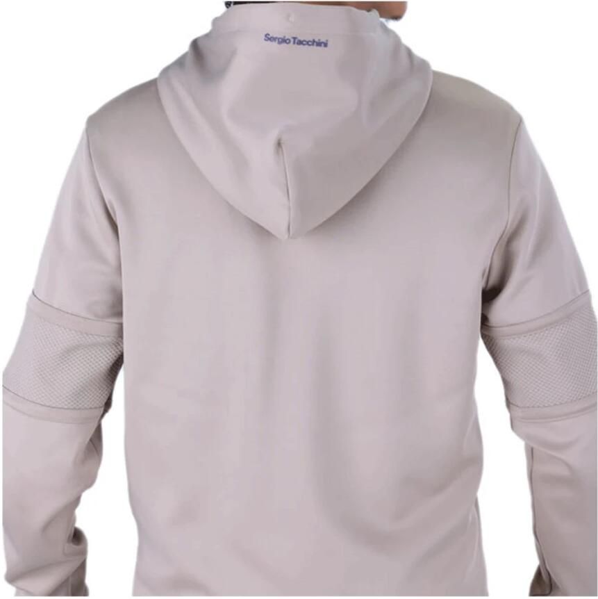 Sergio Tacchini Hoodie met rits Beige Heren