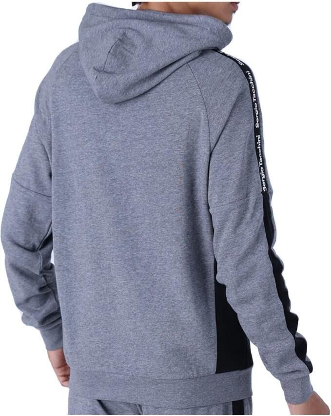 Sergio Tacchini Logo Band Hoodie Grijs Gray Heren - Foto 2