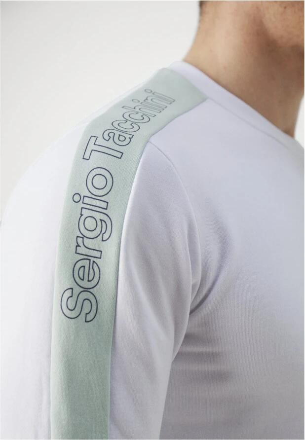 Sergio Tacchini Logo Zweetband Klassieke Stijl White Heren - Foto 2