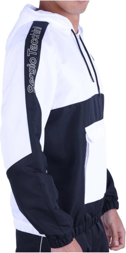 Sergio Tacchini Ritssluiting Sweatshirt Alettone White Heren - Foto 3