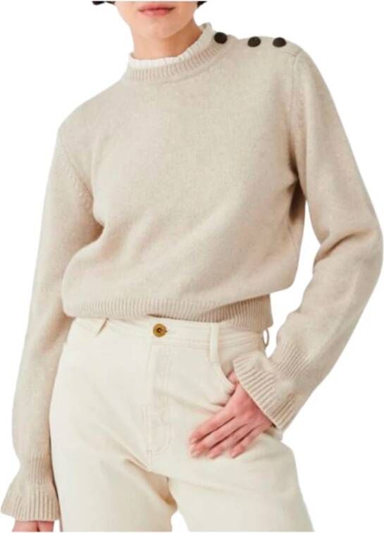 Sessun Aristide Jersey Trui Beige Dames