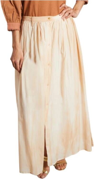 Sessun Maxi rokken Beige Dames