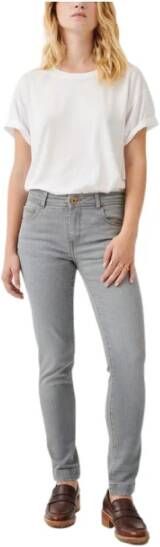 Sessun Organische Stoneford Denim Jeans Grijs Dames