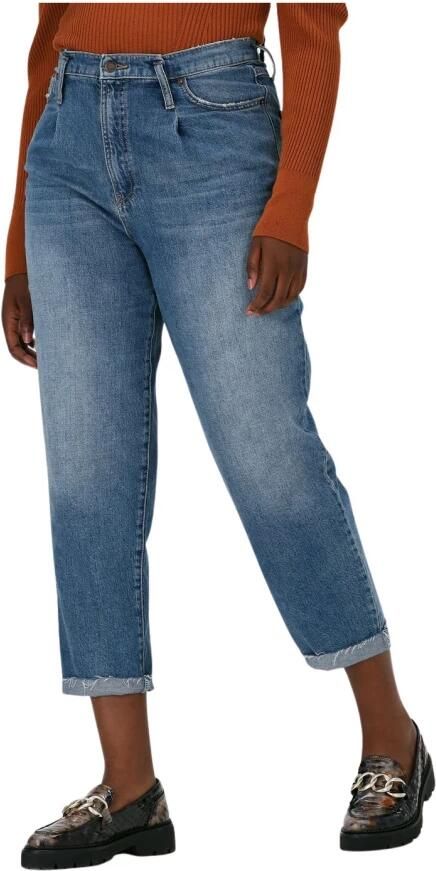 SET Mom Jeans Blauw Blue Dames - Foto 3