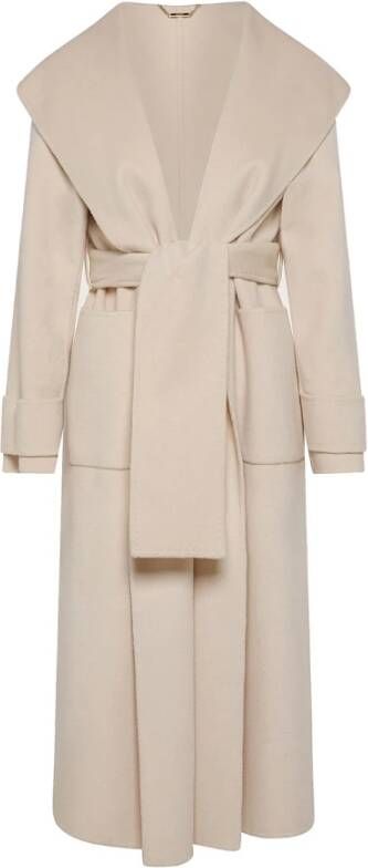 Seventy Belted Coats Beige Dames