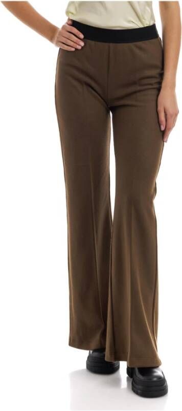 Seventy Brede broek Bruin Dames