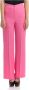 Seventy Effen kleur elastische taille broek White Dames - Thumbnail 7