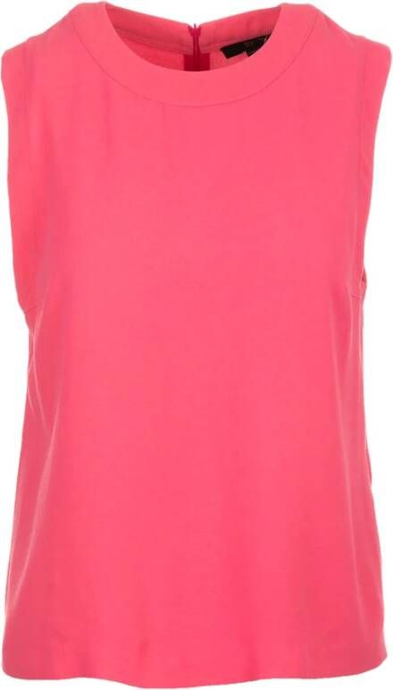 Seventy Sleeveless Tops Roze Dames