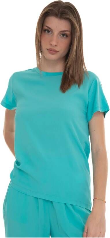 Seventy T-shirt Blauw Dames