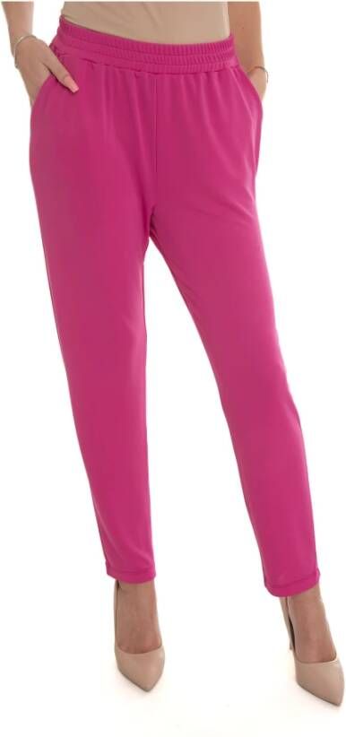 Seventy Trousers in jersey Roze Dames