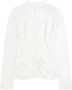 Silvian Heach Basic T-Shirt met Lange Mouwen White Black Dames - Thumbnail 2
