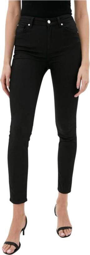 Silvian Heach Zwart katoenen jeans broek Zwart Dames