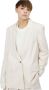Silvian Heach Blazer met knoppen aan de achterkant Wit Dames - Thumbnail 4