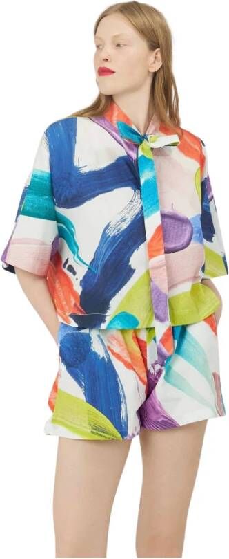 Silvian Heach Blouse overhemd Blauw Dames